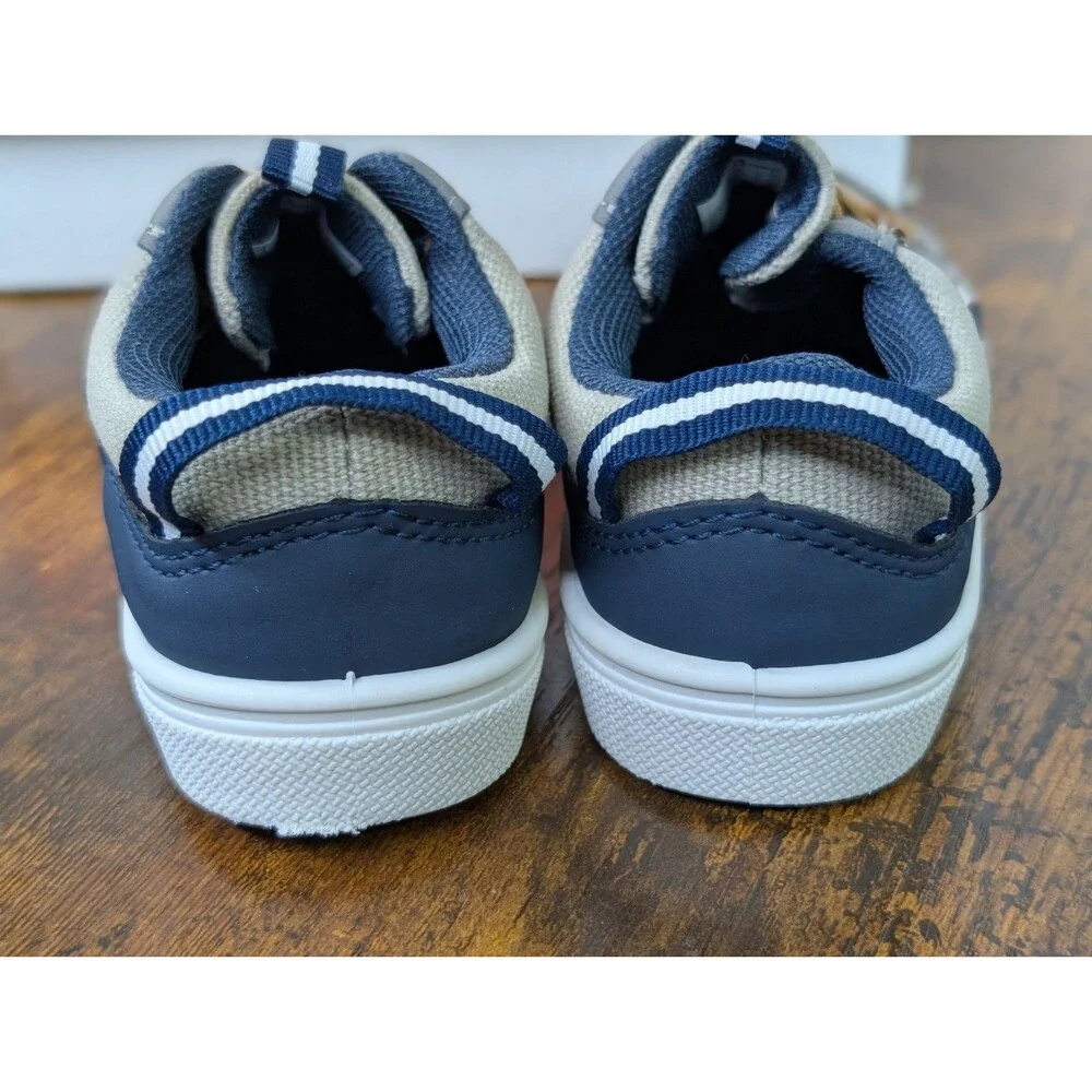 Oomphies Colton Boys Slip-On Shoes Grey Size 7C